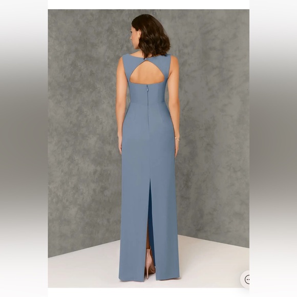 Azazie Flori Twilight Chiffon Dress - Picture 9 of 10